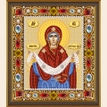 Набор для вышивания бисером НОВА СЛОБОДА "Покров Пресвятой Богородицы"